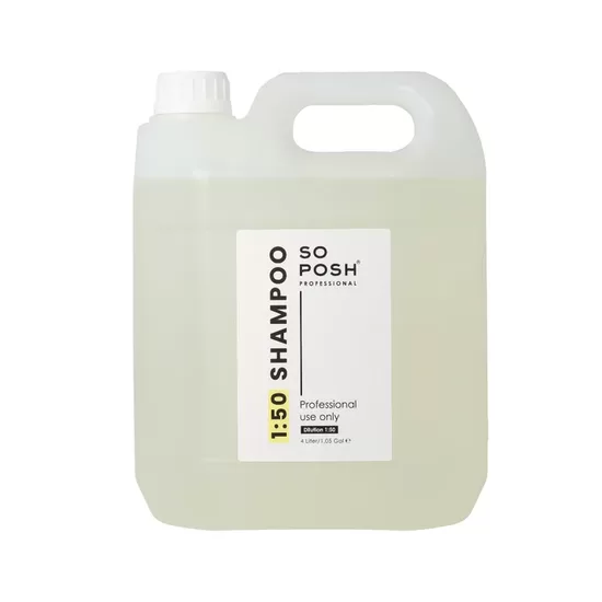 So Posh 1:50 Professional Shampoo, 4000ml - высококонцентрированная формула глубокого очищения